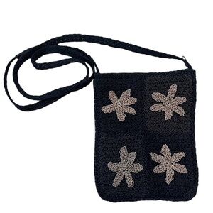 Vintage Flower Boho Mini Satchel Purse